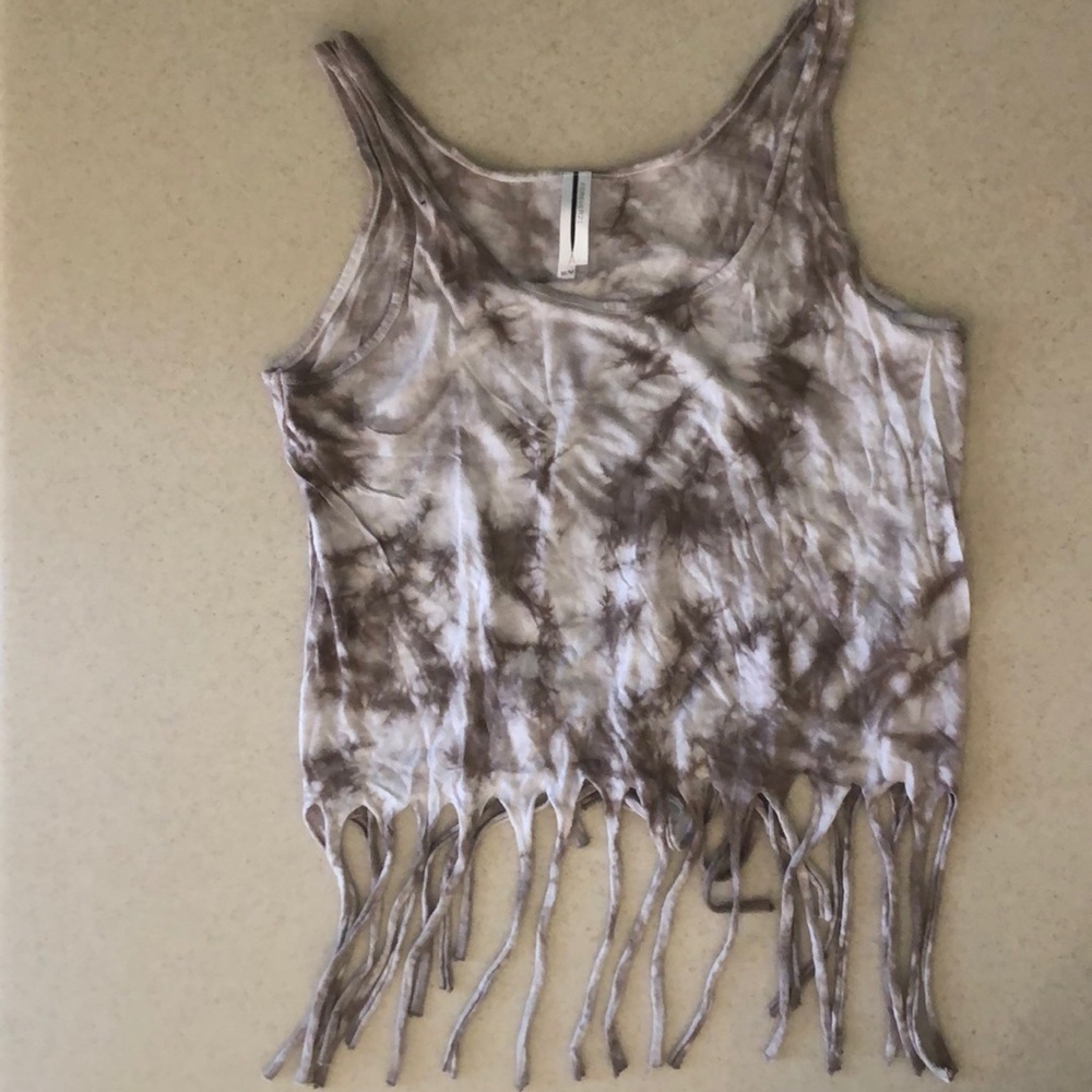 Forever 21 frayed crop top